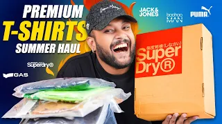 6 Best Branded T-Shirts For Men 🔥 Superdry, Jack & Jones Boys T-Shirt Haul Review 2024 | ONE CHANCE