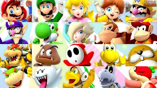 Super Mario Party All Characters! - Zebratastic Moments