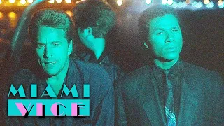 Crockett, Tubbs and Switek Sneak Into Dykstra's Place | Miami Vice