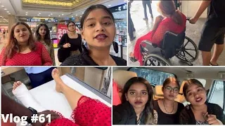 Riya ke pre-birthday celebration mai, Tuta Mansi ka pair 😔😭💐 | 4Forever | Vlog# 61 |