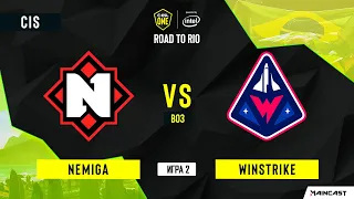 Nemiga vs Winstrike [Map 2, Dust 2] | BO3 | ESL One: Road to Rio