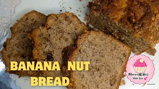 Easy Banana Nut Bread Recipe- (Starbucks Copycat)