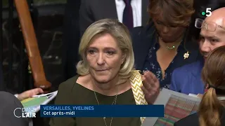 IVG, Frexit, Retraites... Les changements de pied du RN de Marine Le Pen - Reportage  04.03.2024