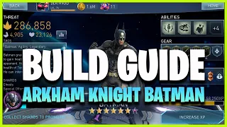 Injustice 2 Mobile | How To Build Arkham Knight Batman | Build Guide AKBM