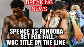 BREAKING: Errol Spence & Sebastian Fundora Set For Dallas WBC TITLE