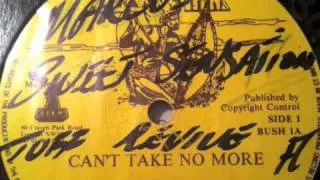 Jah Warriors- Cant Take No More 12"