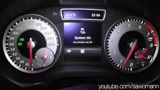 2014 Mercedes-Benz A 200 156 HP 0-100 km/h & 0-100 mph Acceleration GPS HD