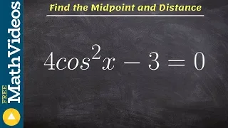 Solving a trigonometric equation on the interval of 0 and 2pi
