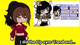 Gacha Club Lip sync Trend 😍