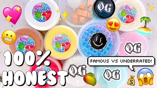 $100 FAMOUS VS UNDERRATED INSTAGRAM SLIME SHOP REVIEW! OG Slimes & Lime Slimes Co