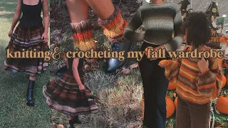 🍂Knitting & Crocheting my Fall Wardrobe :)