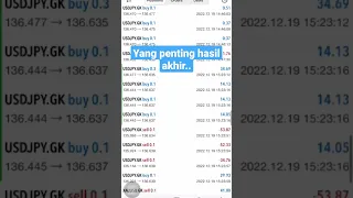 hasil copy trade... Kurang lebih sebulan UMR jakarta 3x lipat