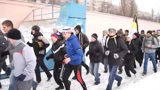 Русская пробежка в Саратове 1 января 2013 года