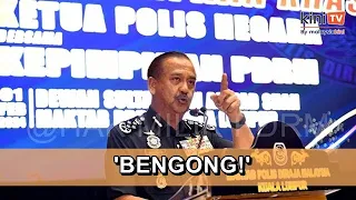 'Kau ingat aku bangang sangat!' - IGP 'naik angin' tegur OCPD