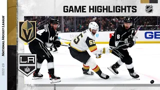 Golden Knights @ Kings 12/27 | NHL Highlights 2022