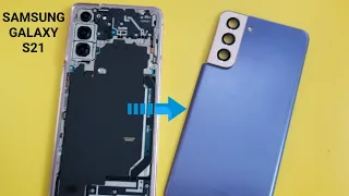 Samsung Galaxy s21 How to replace or remove back cover