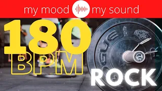 ROCK Music 1h for Running and Working out- 180 BPM -  HIGH INTENSITY-Mix #34