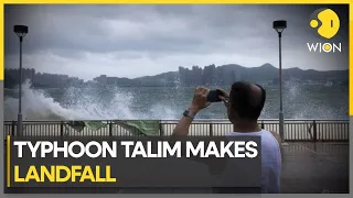 Typhoon Talim makes landfall at Zhanjiang on South China Coast | WION