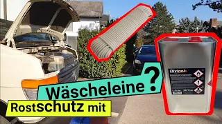 MB Vario Camper #10 Rostschutz mit der Wäscheleine?