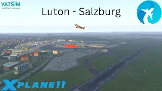 #XPlane 11 [] London Luton to Salzburg [] Toliss A321 Neo [] live on Vatsim