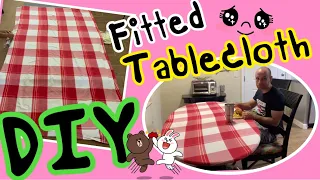 DIY fitted table cloth | Mai Soong Ka|มาดามเหยิน/เหยินโล้นป่วนเมือง