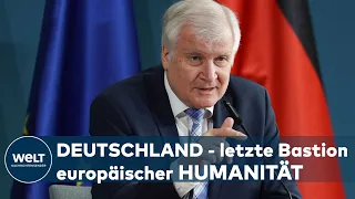 WELT DOKUMENT: Seehofer - Humanität in geordneten Bahnen "passt gut zu Deutschland"