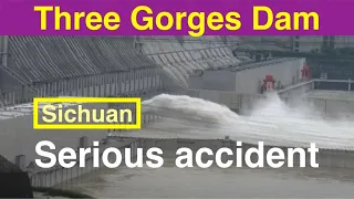 China Three Gorges Dam ● Serious accident in Sichuan  January 16, 2022 ● Water Level China Flood