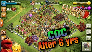 Logging into CLASH OF CLANS for the first time in Five YEARS!