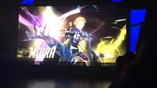 Overwatch Moira Reveal Crowd Reaction | Mythic Hall Crowd Reaction | BlizzCon 2017