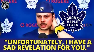 OH MY! AUSTON MATTHEWS MAKES BIG REVELATION AFTER PLAYOFFS DEFEAT! SHOCKED FANS! MAPLE LEAFS NEWS