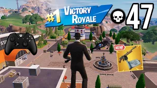 47 Elimination Solo Vs Trios “Builds” Gameplay Wins (Fortnite Chapter 5 Season 2!)