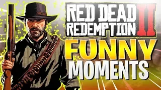 Red Dead Redemption 2 - Funny Moments #2 / СМЕШНЫЕ МОМЕНТЫ/ПРИКОЛЫ В RED DEAD REDEMPTION 2 #2