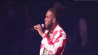 Burnaboy Live Performance from Madison Square Garden One Night in Space