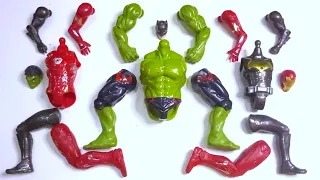 Assemble Toys Marvel Action Figures ~ IRONMAN VS HULK VS BATMAN ~ Avengers Assemble Marvel Toys