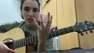 Day 132 with a guitar - Spider walk progress