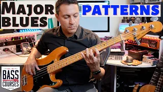 3 Useful Major Blues Bass Patterns