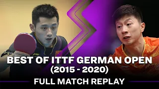 FULL MATCH | MA Long (CHN) vs ZHANG Jike (CHN) | MS F | 2015 German Open