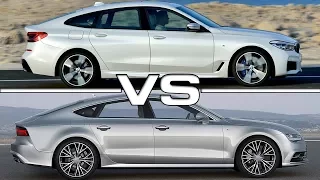 2018 BMW 6 Series GT vs 2017 Audi A7