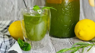 Лимонад Тархун и Мята. Lemonade. limonata. mint and tarragon #shorts