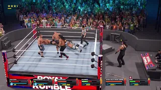WWE 2K23 - 6 Man Fight - John Cena vs Stone Cold vs Undertaker vs Roman Reigns vs Goldberg vs Edge