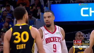 Dillon Brooks was so happy that he locked out Stephen Curry in the final seconds of the game