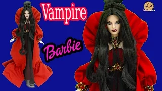 Vampire Haunted Beauty Gold Label Collection Collectors Barbie Doll Review Video