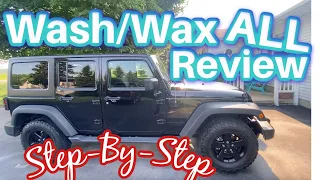 RV Wash Wax ALL - Start to Finish Review | Aero Cosmetics | Our Jeep Wrangler | Solitude 380 #RVLife