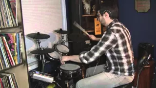 Ikki Tousen OP "Driving Through the Night" Drum Cover 一騎当千のテーマを叩いてみた