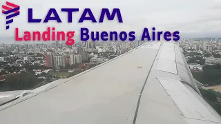 LATAM Airbus A320 ✈ Landing Buenos Aires | Aeroparque Jorge Newbery