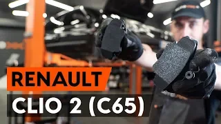 Jak vyměnit přední brzdové destičky na RENAULT CLIO 2 (C65) [NÁVOD AUTODOC]