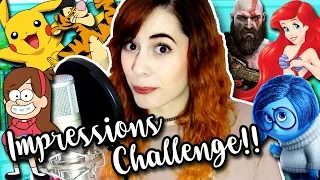 THE IMPRESSIONS CHALLENGE! | Cat Rox Music