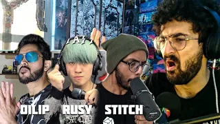 DILIP - STITCH - RUSY × GBB23 SOLO WILDCARD × REACTION 🔥👀