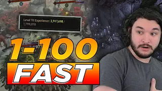 FASTEST Way to Level 1-100! MATHEMATICALLY PROVEN! | Diablo 4