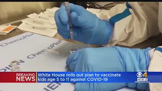White House Details Plan To Roll Out COVID Vaccines For Children 5 To 11 Years Old